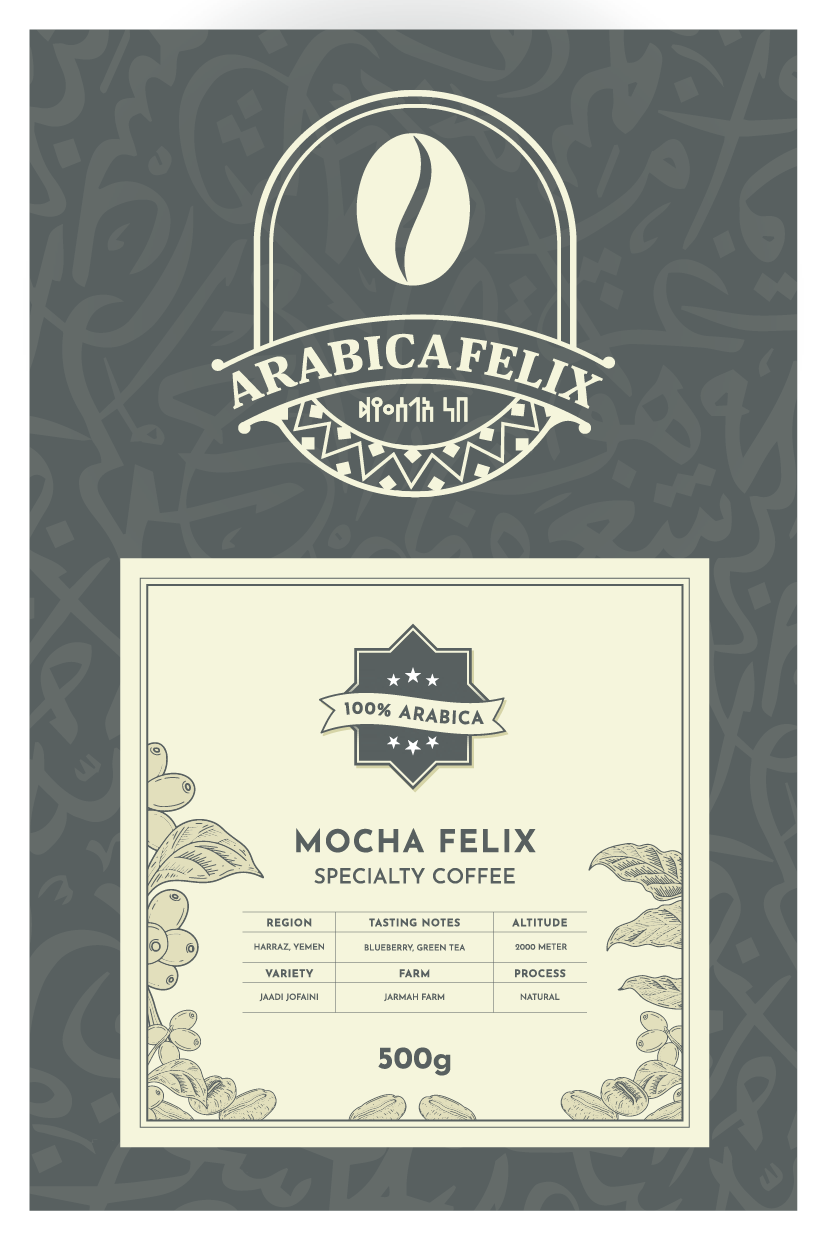 Mocha Felix Yemen Coffee Beans — Natural Process