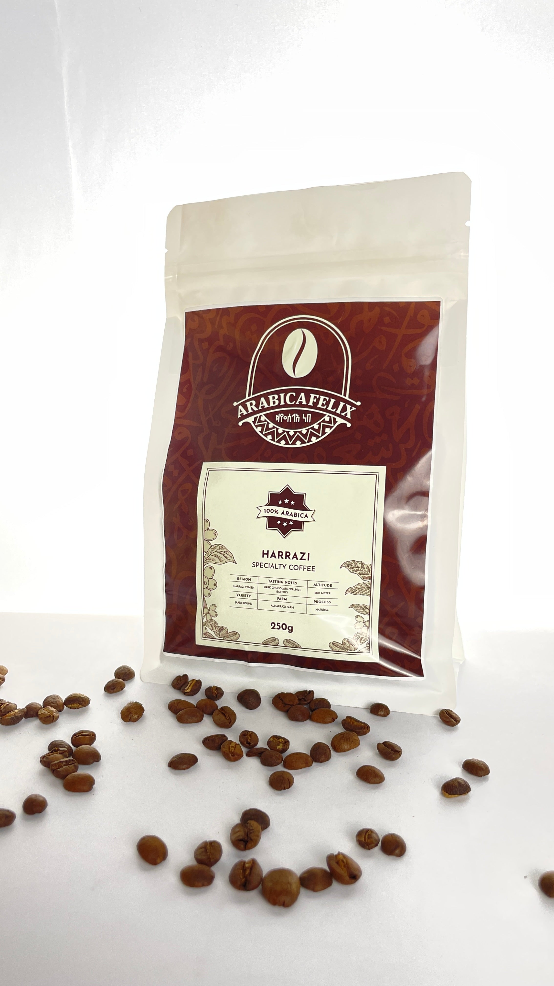 Harazi Yemen Coffee Beans — Natural Process